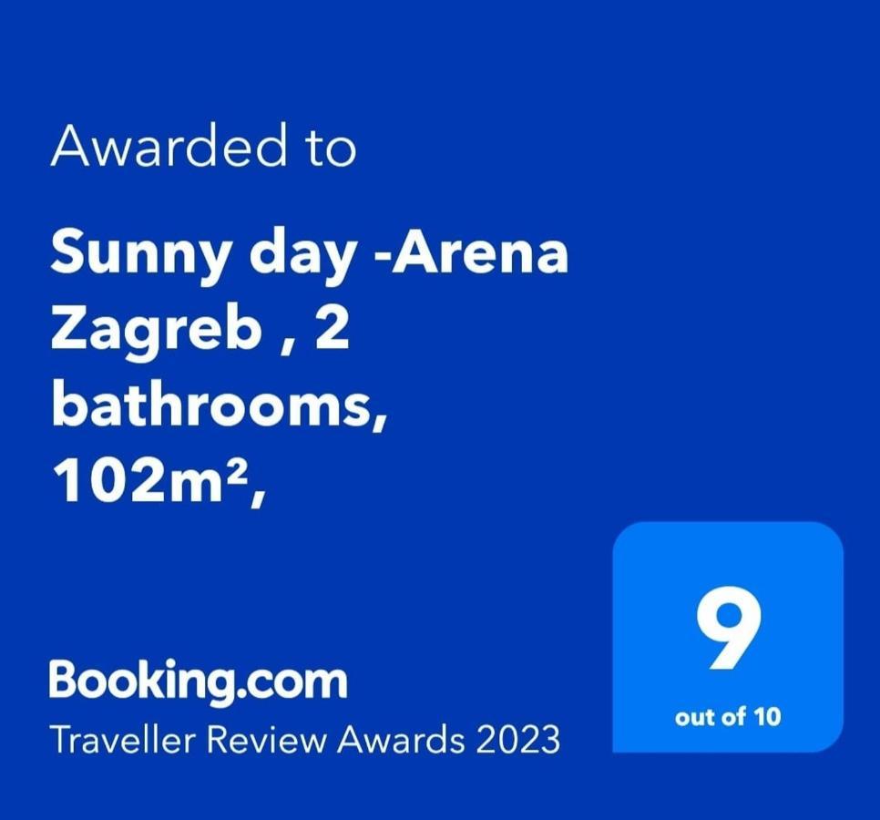 Sunny Day -Arena Zagreb , 2 Bathrooms, 102M², Luaran gambar